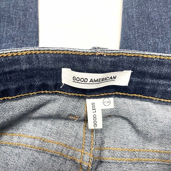 Good‎ American Good Legs Women’s Straight Leg Jeans Size 2/26 - Picture 8 of 9